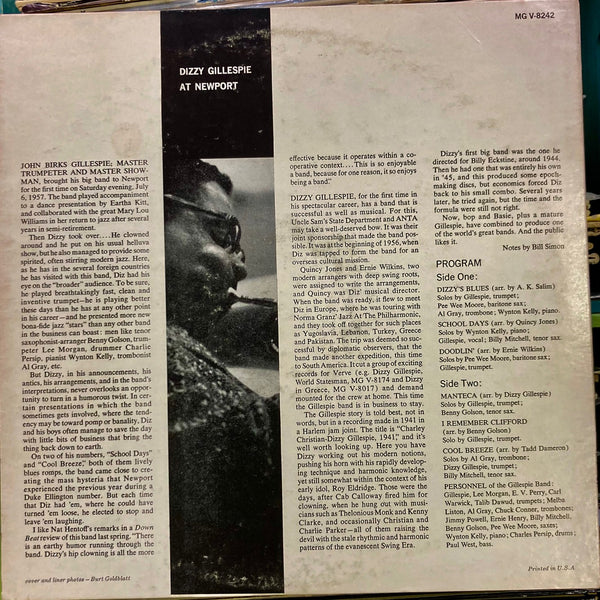 Dizzy Gillespie - At Newport