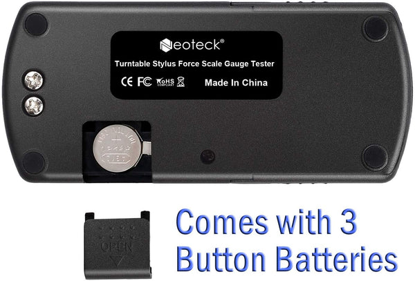 Turntable Stylus Record-Level Tracking Force Gauge