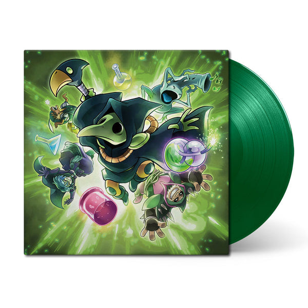 Jake Kaufman - Shovel Knight: Plague Of Shadows Soundtrack [Green Vinyl LP]