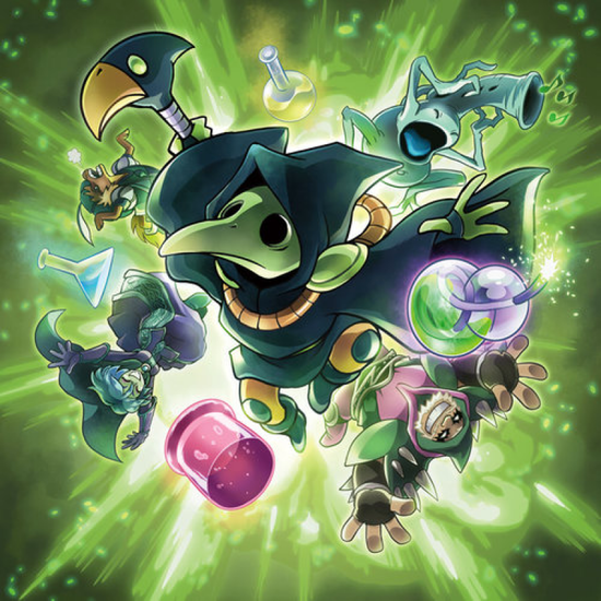 Jake Kaufman - Shovel Knight: Plague Of Shadows Soundtrack [Green Vinyl LP]